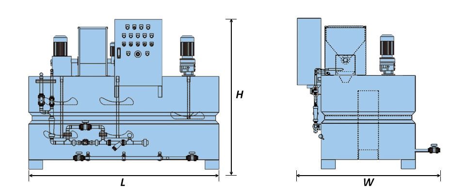 Polymer Preparation Machine Drawing