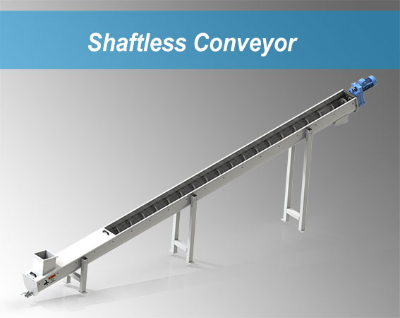 Sludge Shaftless Conveyor